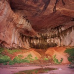 Double Arched Grotto, Zion N.P., 4x5 Provia, Crown Graphic, Dye Transfer