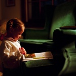 My niece Hannah, Fuji NPZ 800 ISO, Nikon F4, 50mm f1.8, Dye Transfer